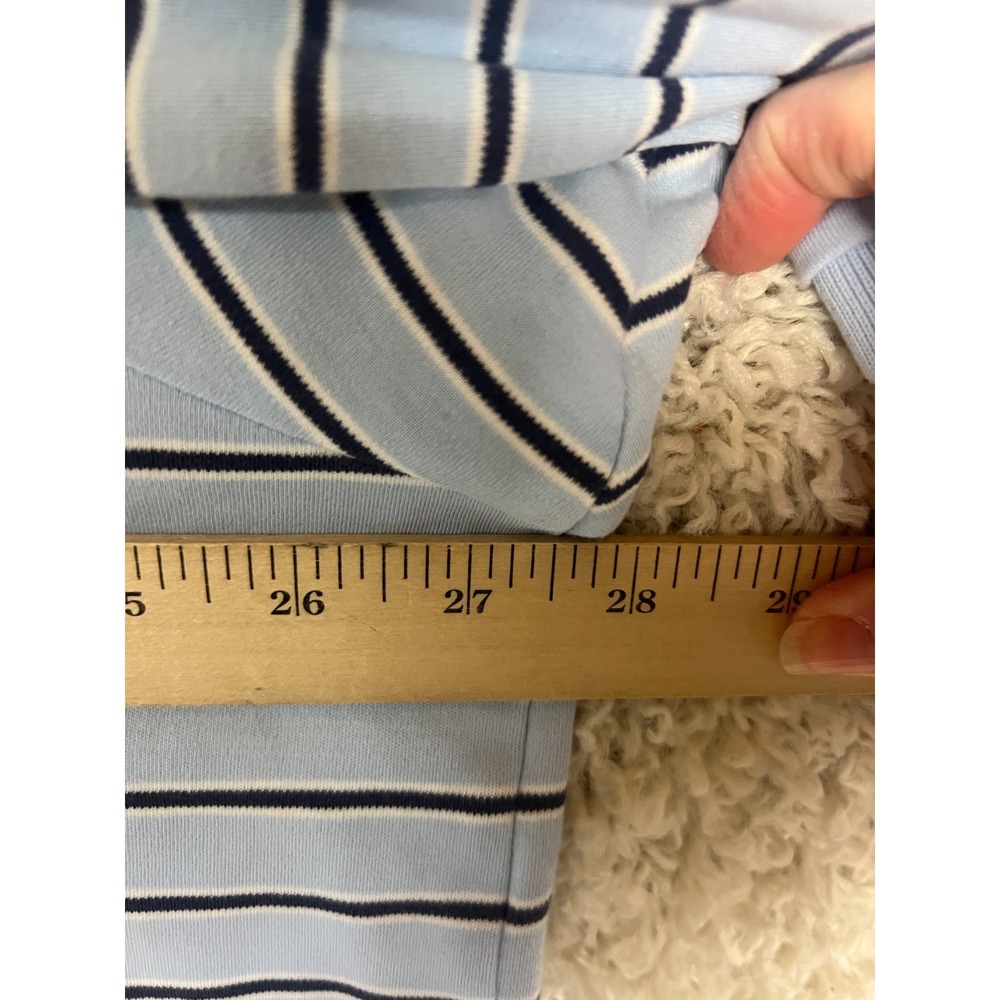 Polo Ralph Lauren Shirt Mens 3XLT Blue Striped Classic Preppy Basic - Picture 4 of 9